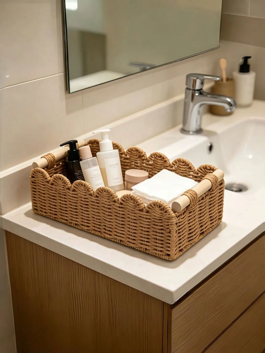 Black Metal Kitchen Sink Sponge Holder Caddy