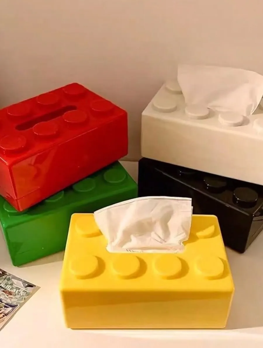 Decorative Embroidered Tissue Box Cover