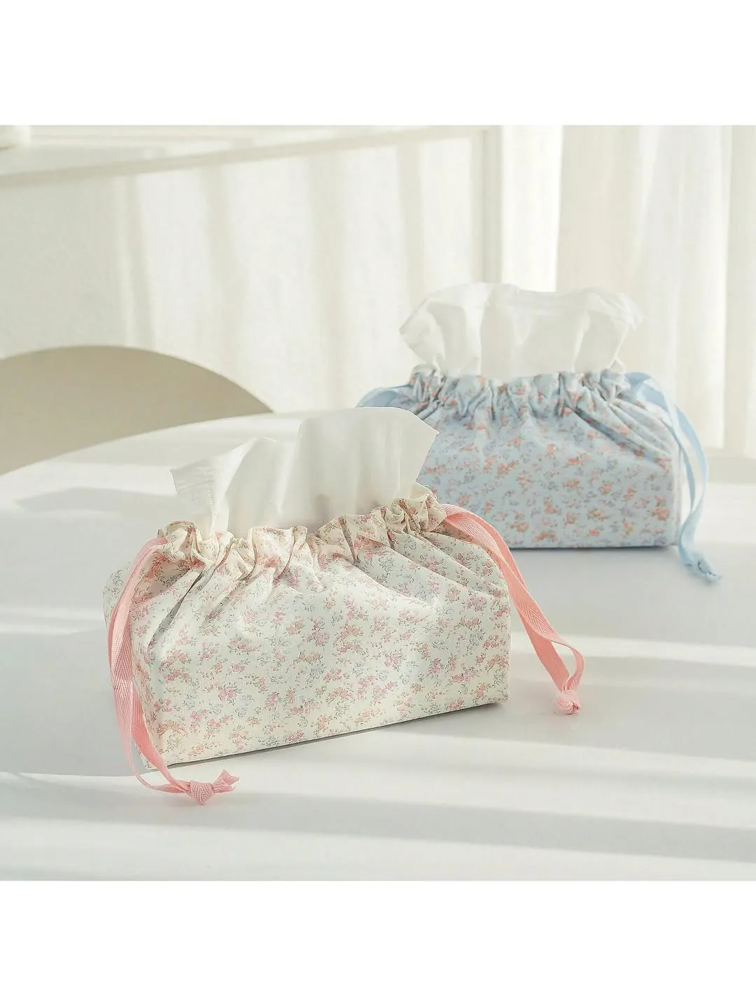 Decorative Embroidered Tissue Box Cover