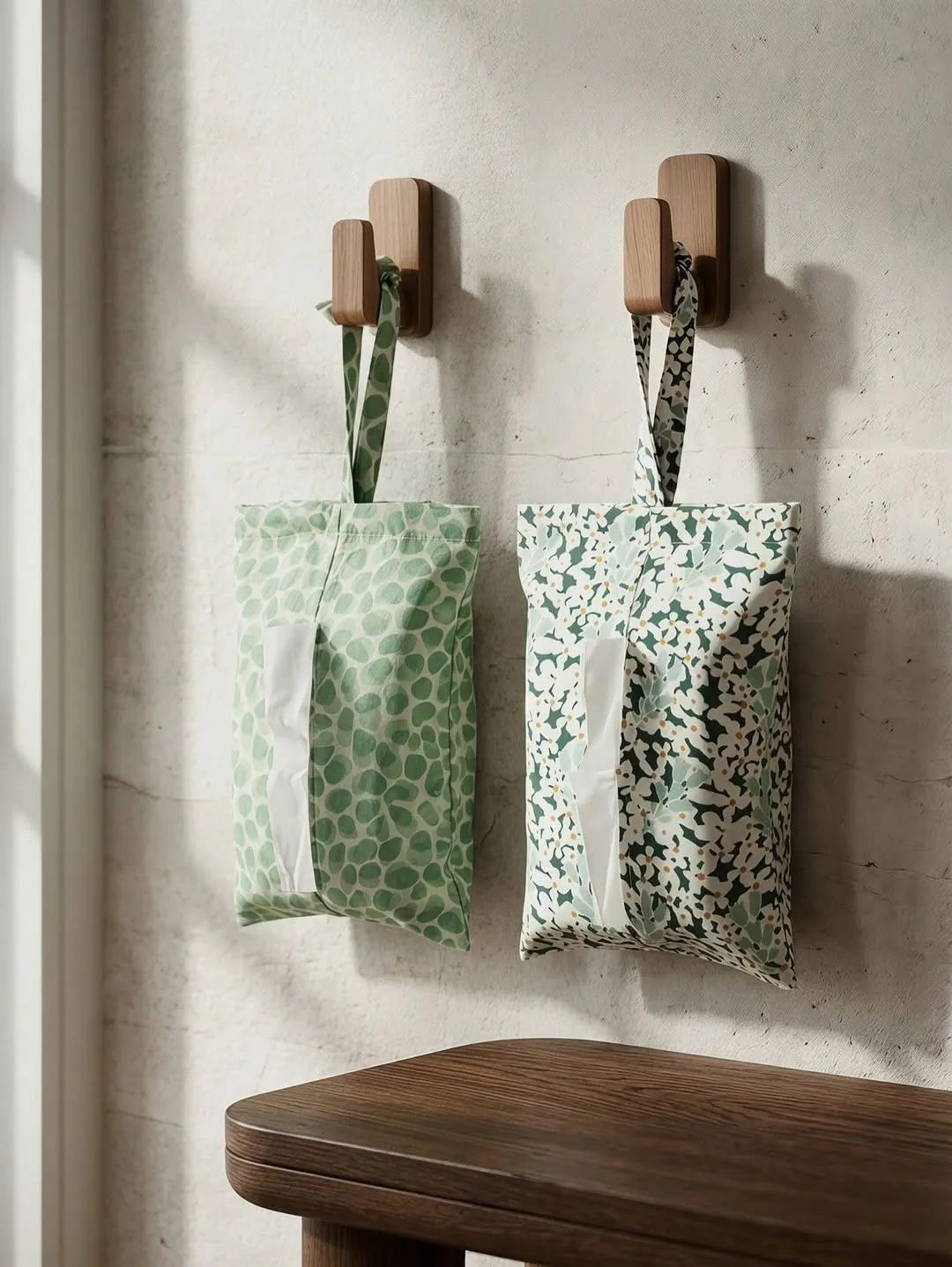 Decorative Embroidered Tissue Box Cover
