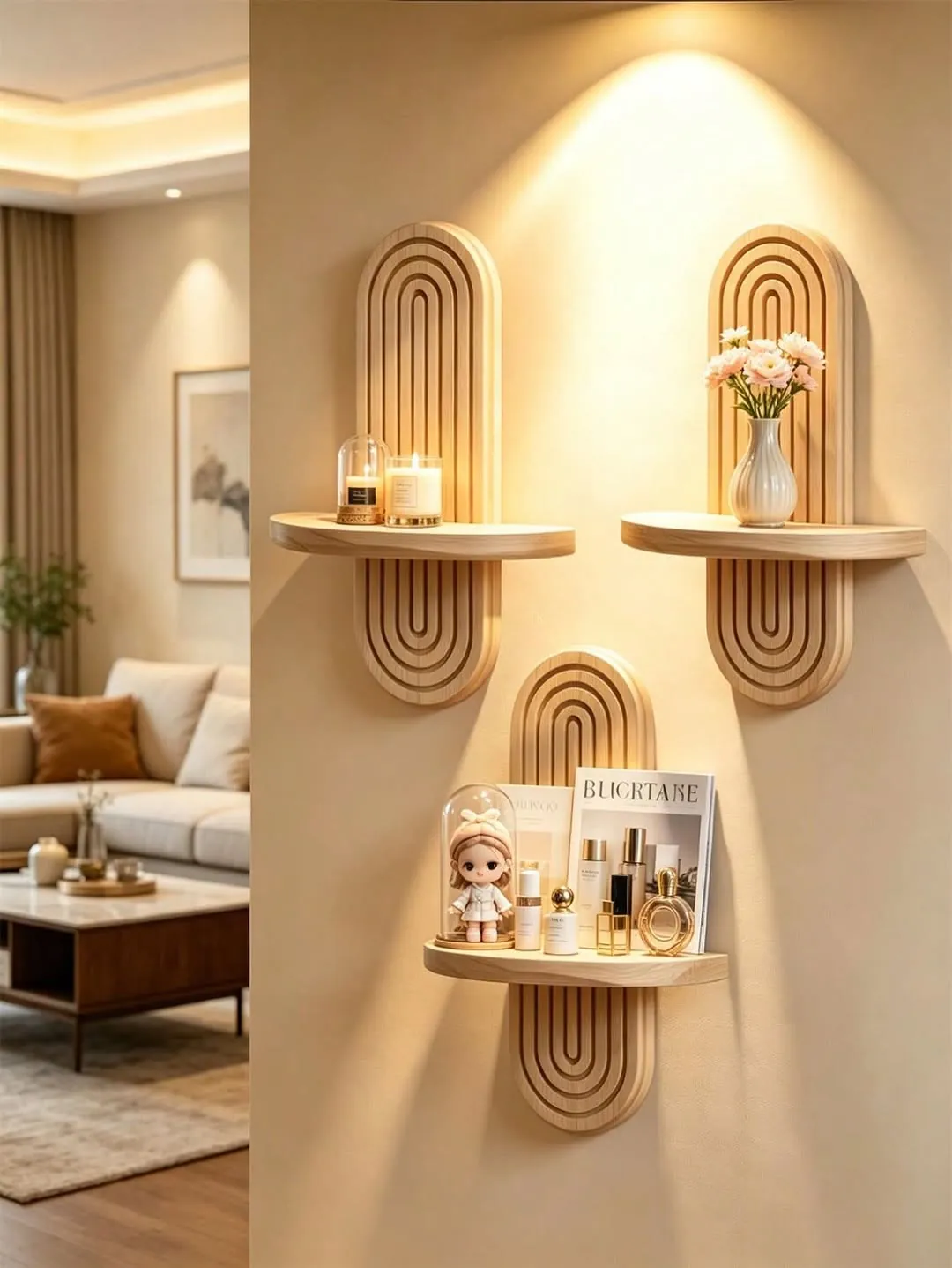 Macrame Round Wall Mirror