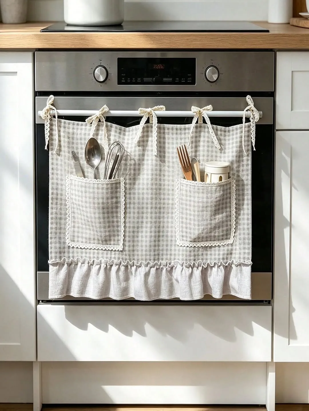Floral Oven Door Hanging Organizer