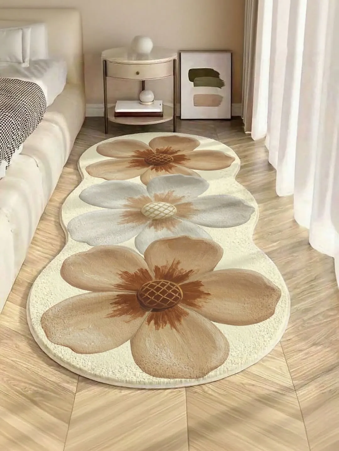Floral Patterned Rug