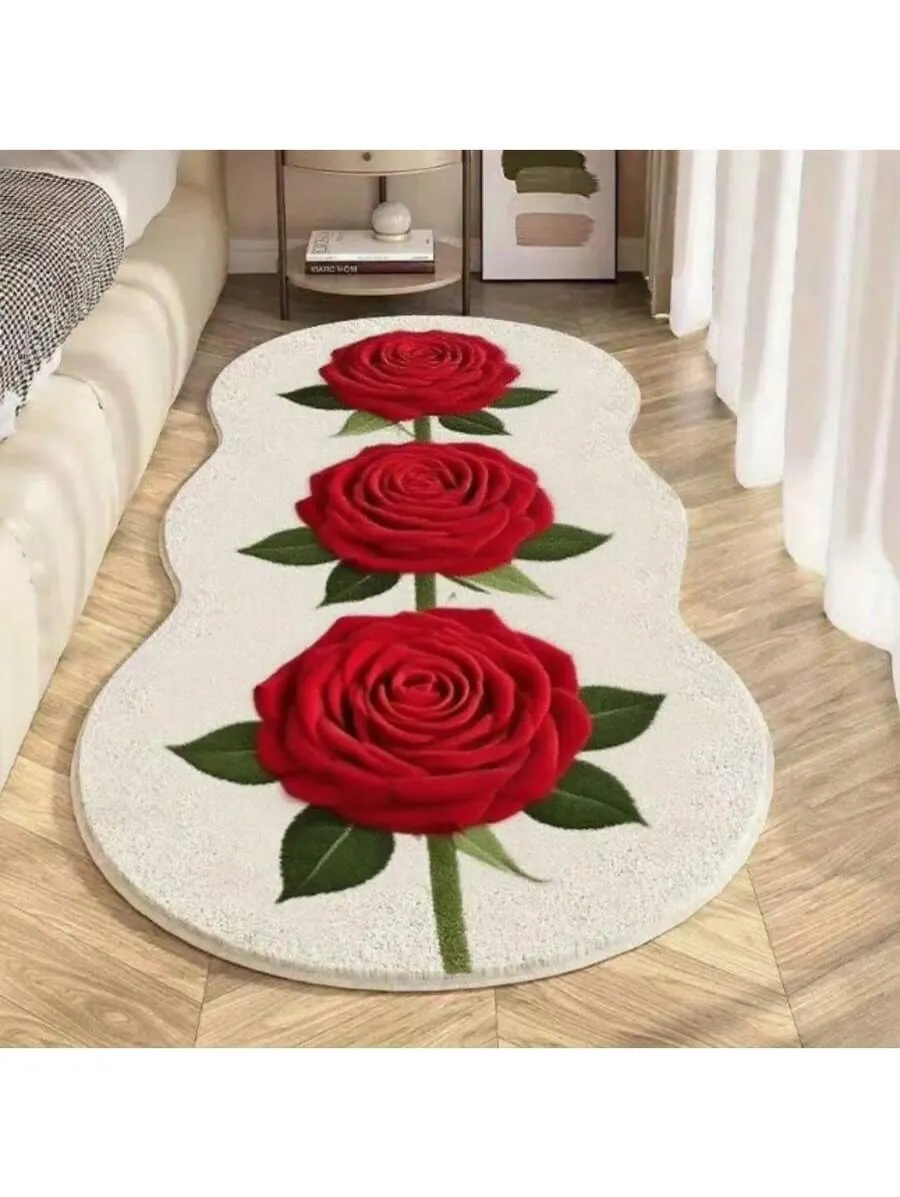 Floral Patterned Rug