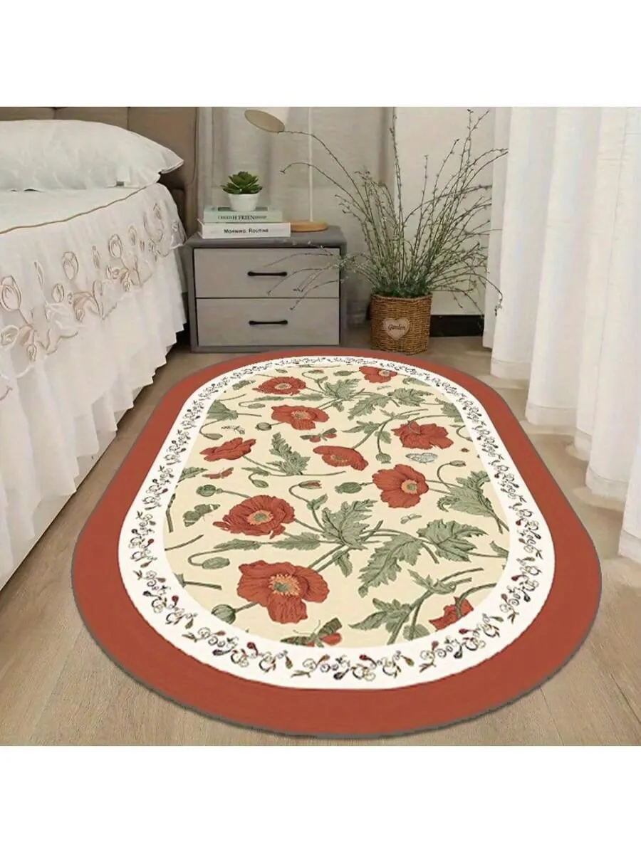 Floral Patterned Rug