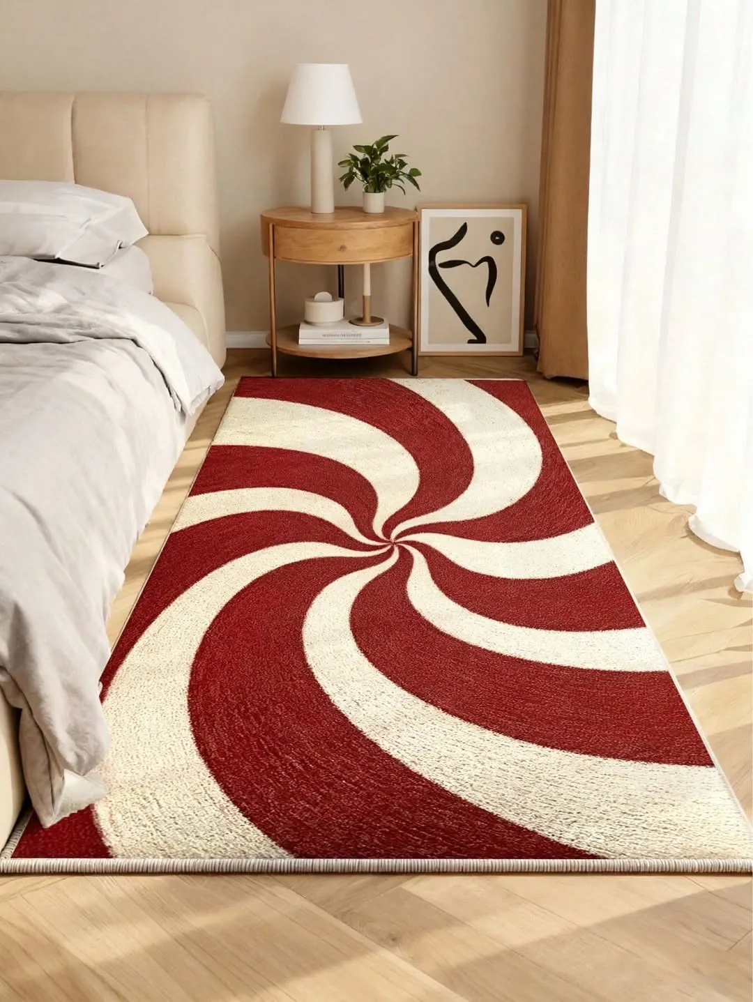 Floral Patterned Rug