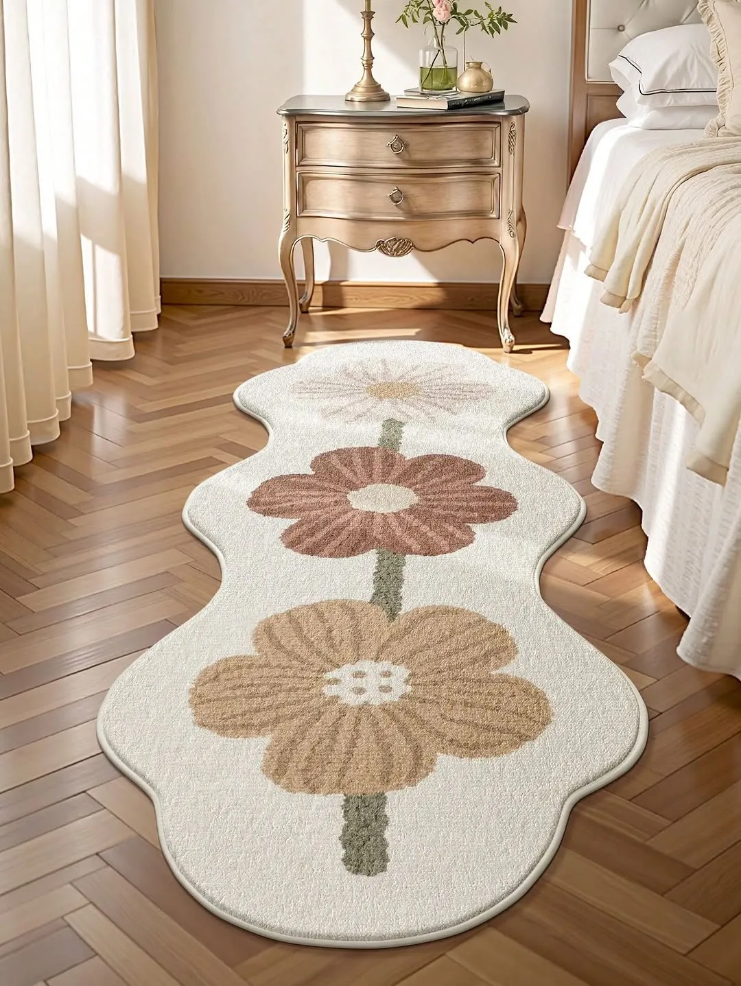 Floral Patterned Rug