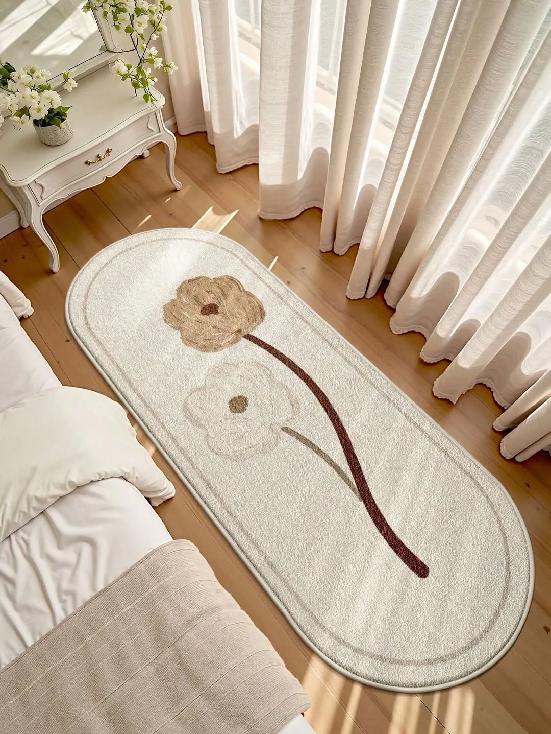 Floral Patterned Rug
