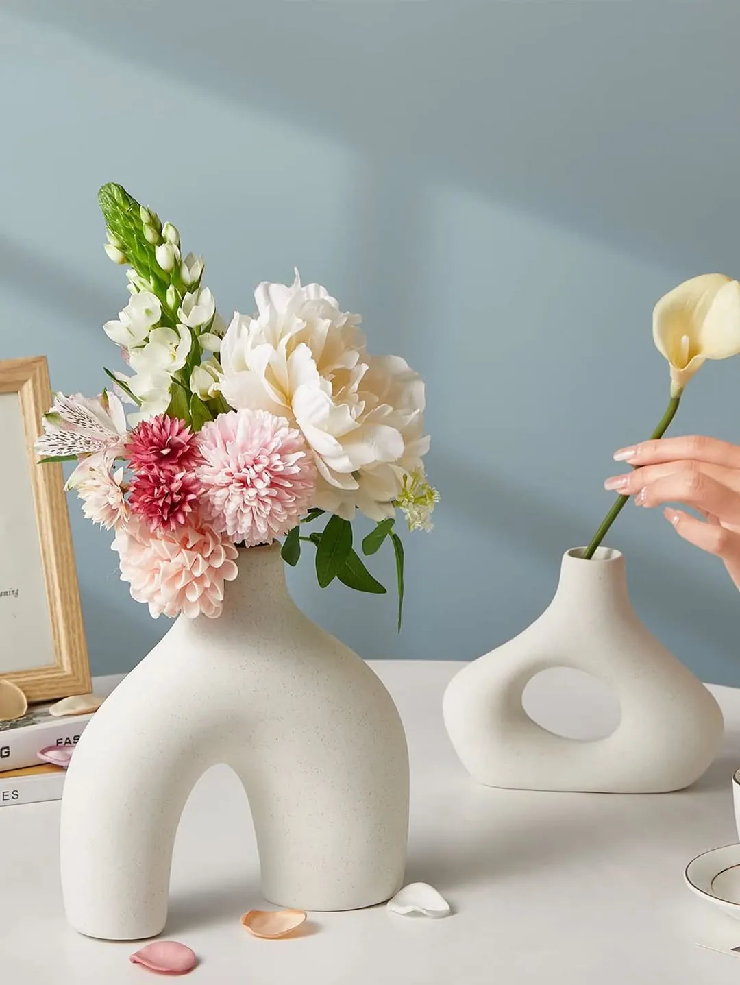 Shoxil Red Pomegranate Ceramic Vase