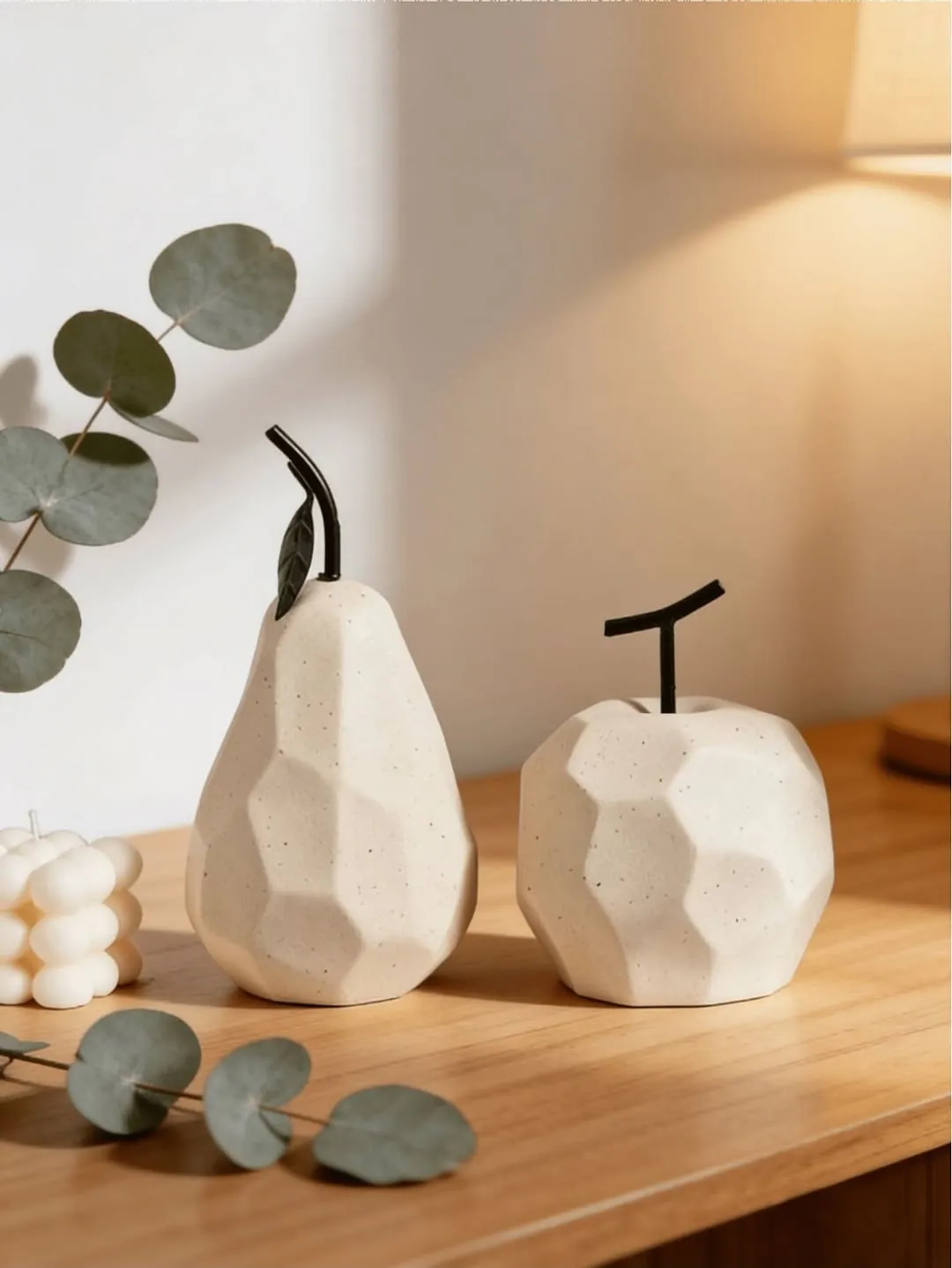 Shoxil Red Pomegranate Ceramic Vase