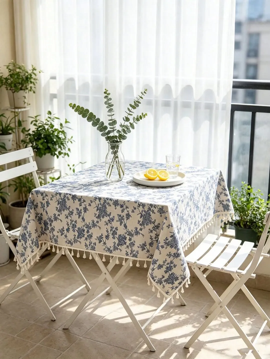 Floral Round Tablecloth