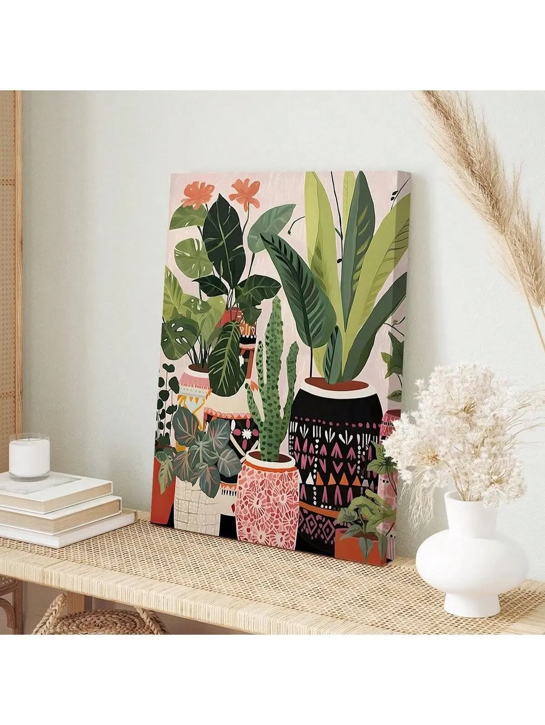 Framed Coffee Pouring Wall Art