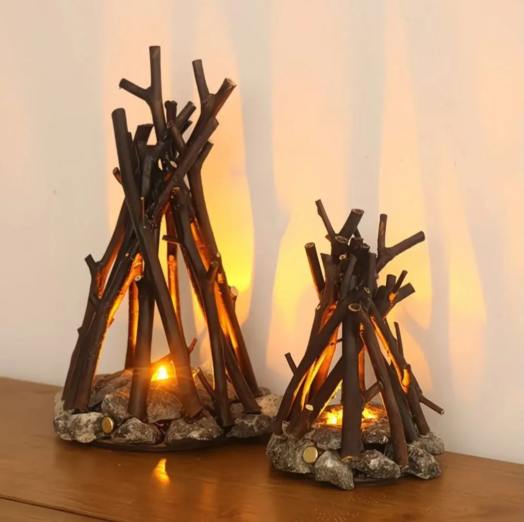 Decorative Campfire LED Lamp
