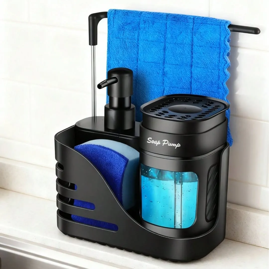 Blue Diamond Bathroom Accessory Set