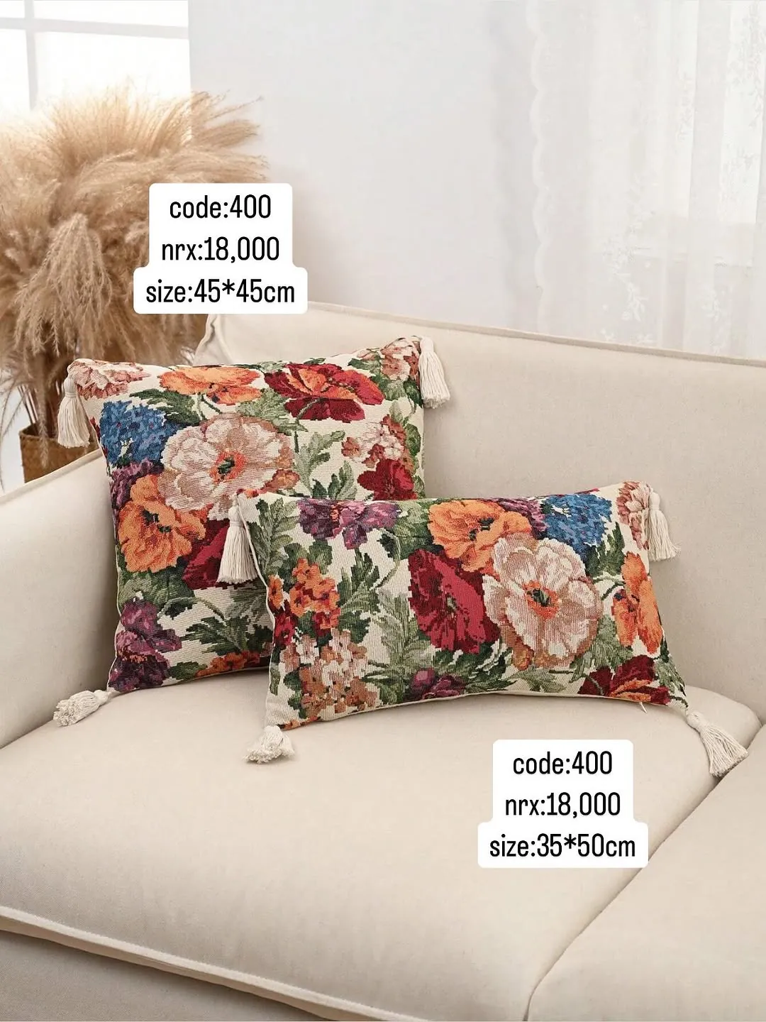 Floral Decorative Cushion Pillow