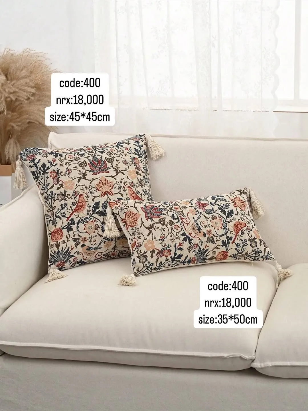 Floral Decorative Cushion Pillow