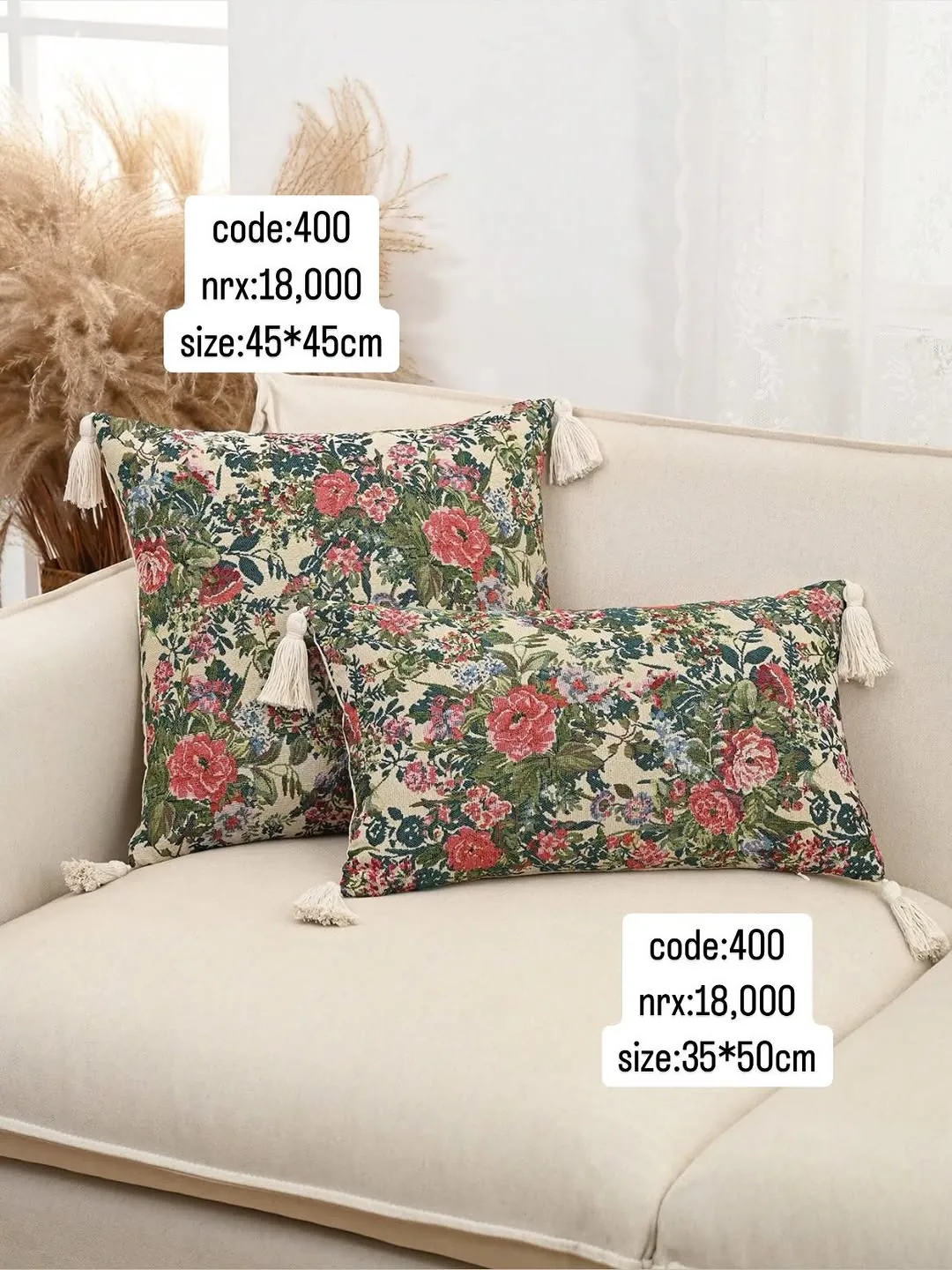 Floral Decorative Cushion Pillow