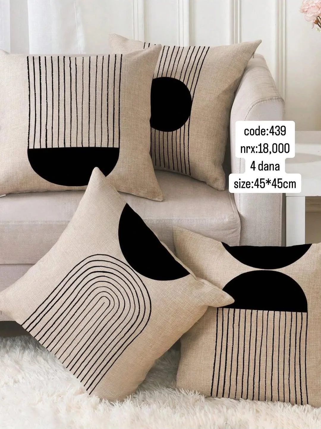 Floral Decorative Cushion Pillow