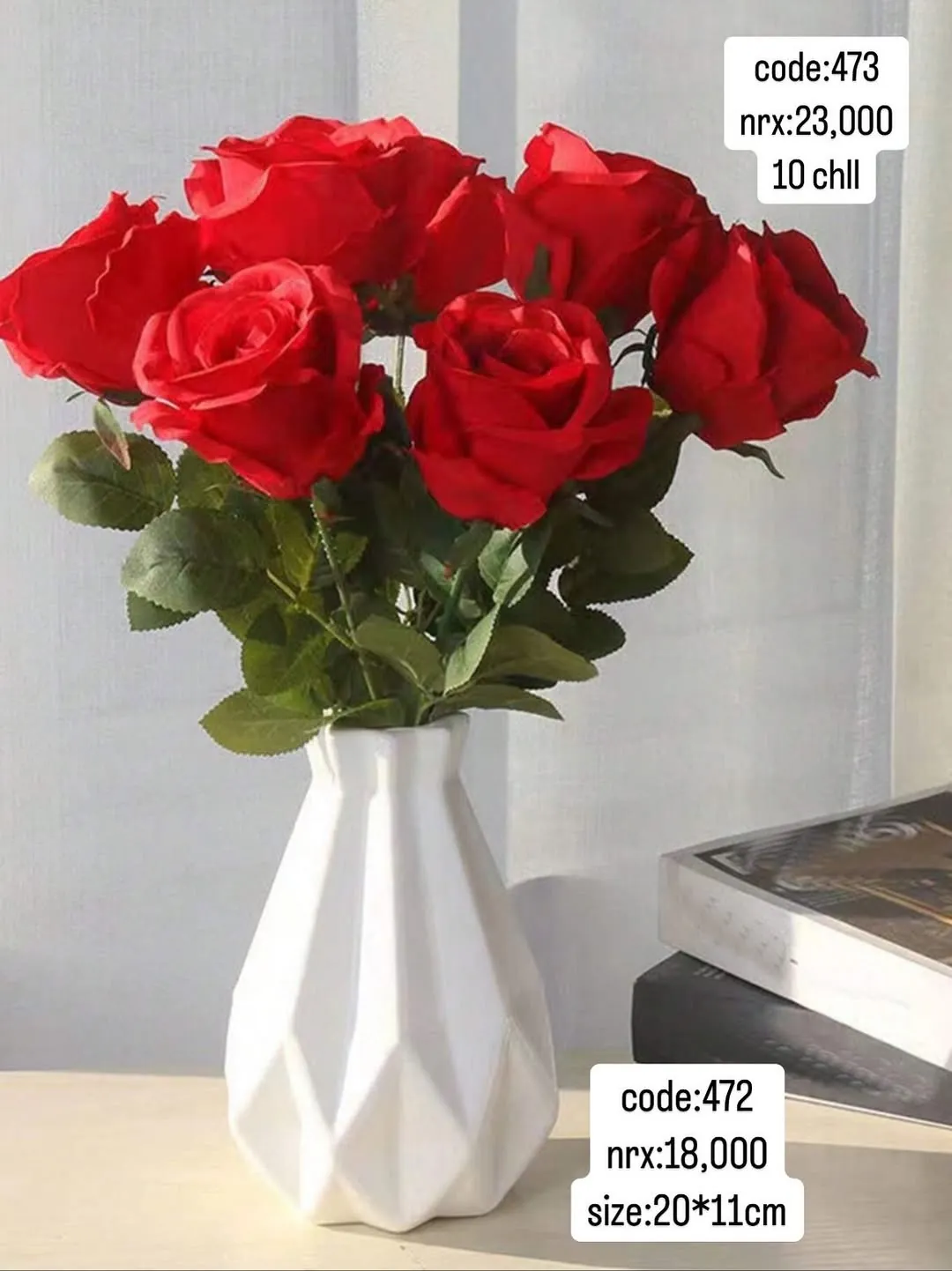 Artificial Flower Arrangement in Vase