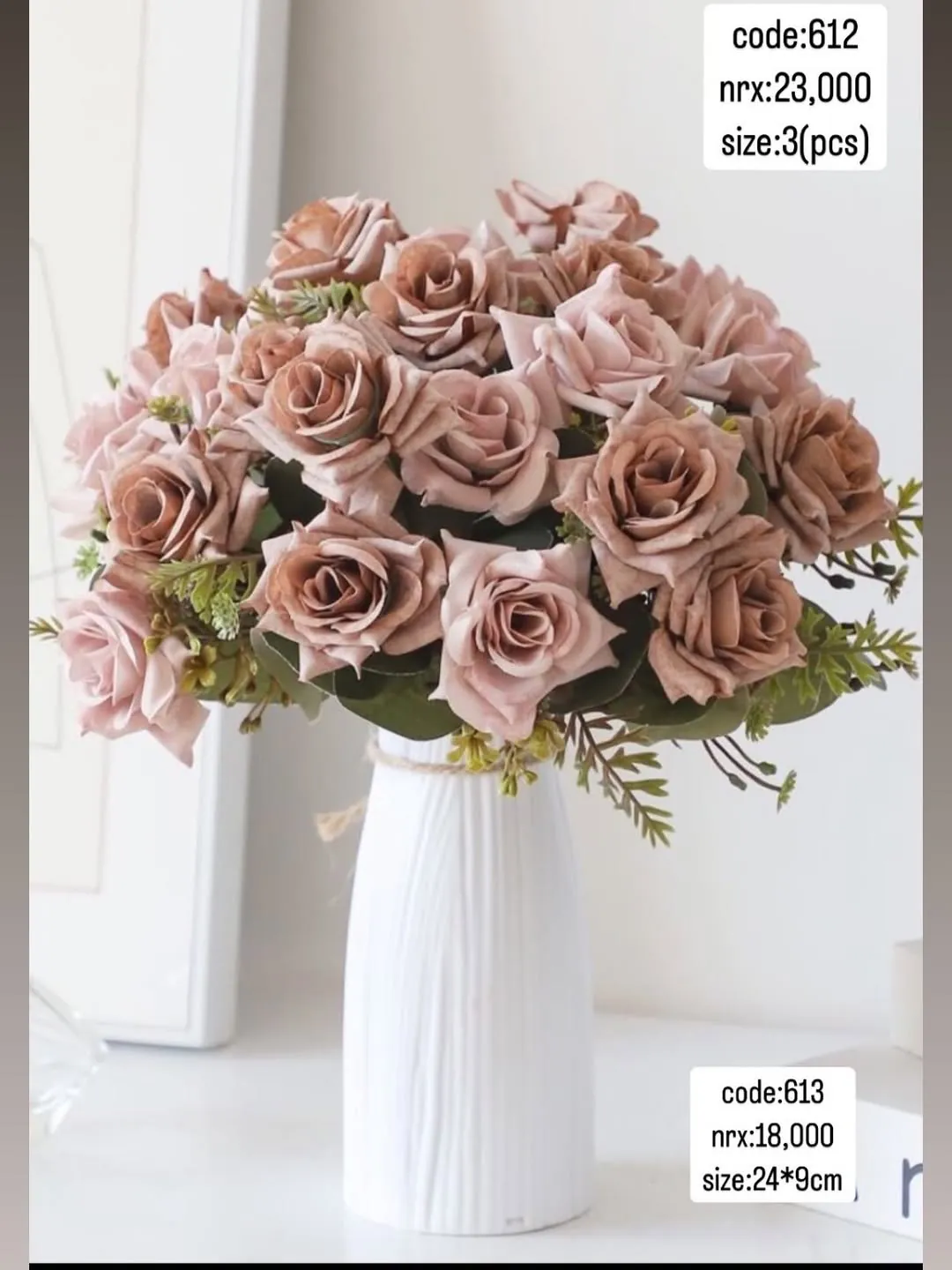 Artificial Flower Arrangement in Vase