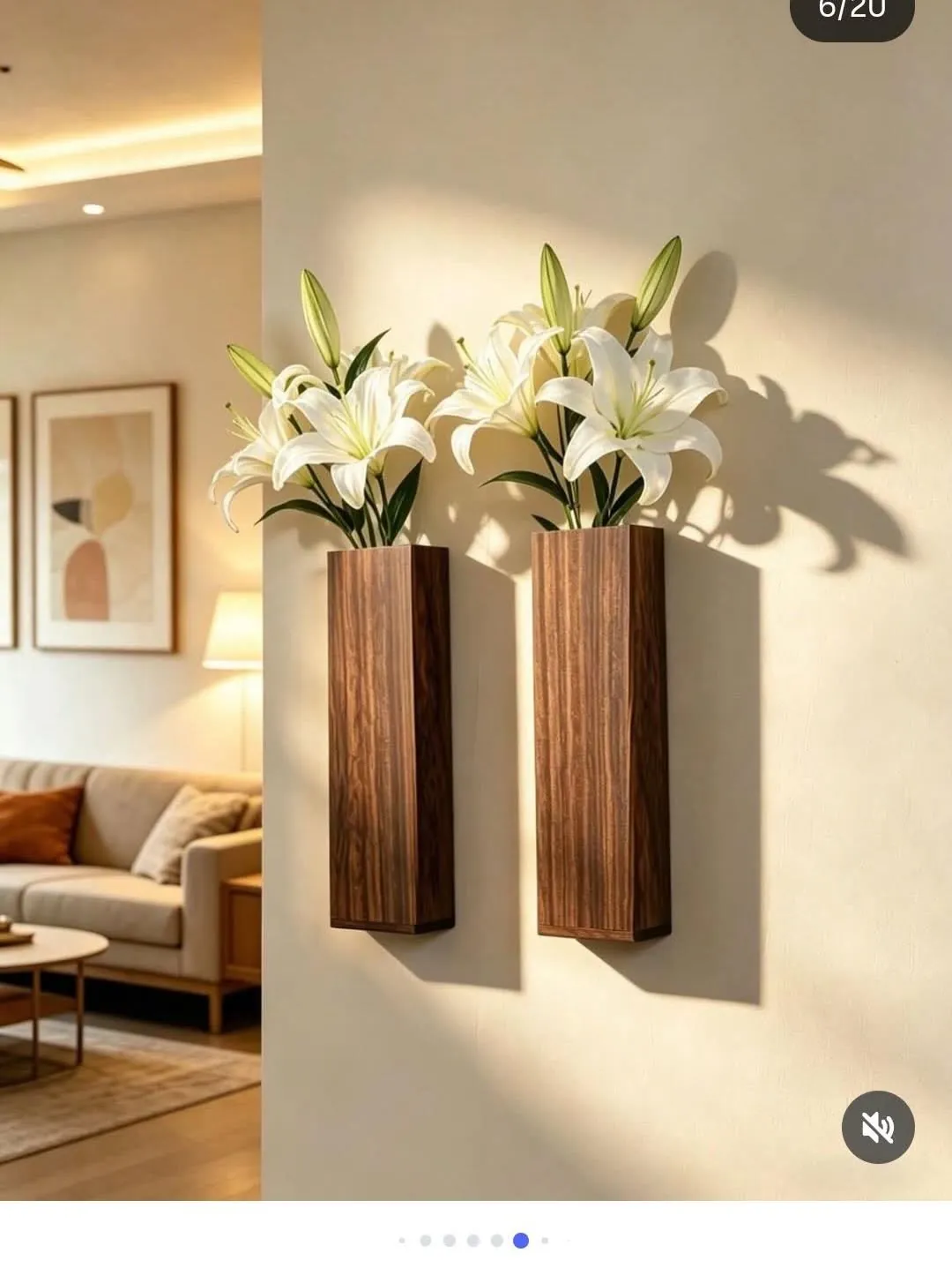 Decorative Round Rope and Pearl Wall Mirror