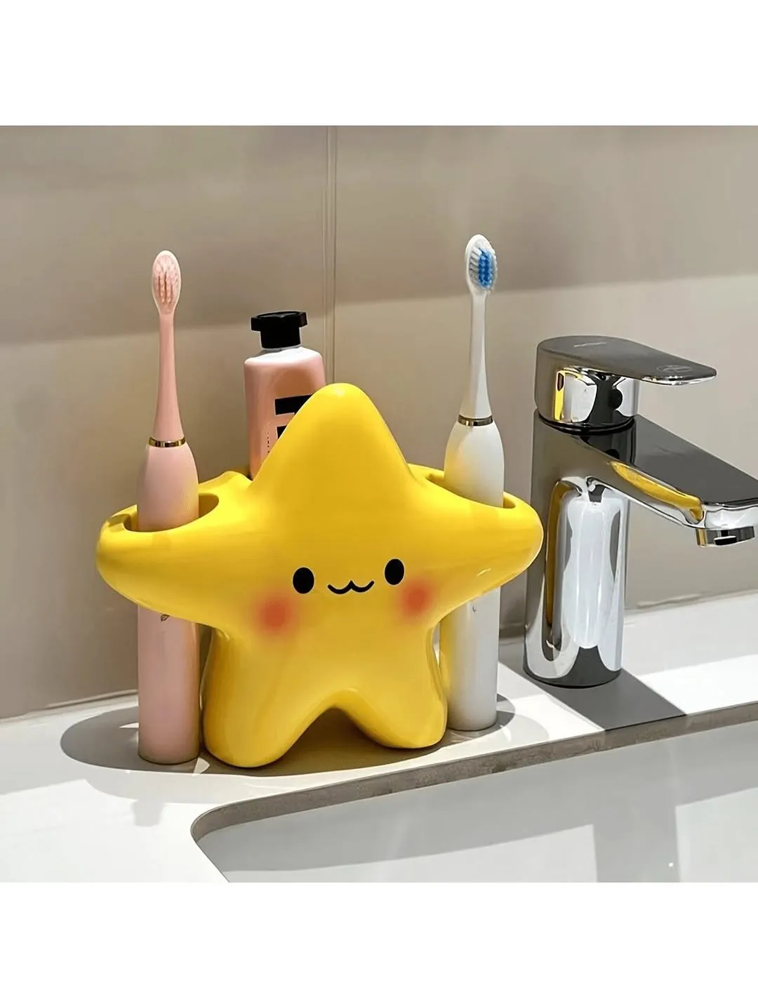Modern Decorative Toothbrush Holder