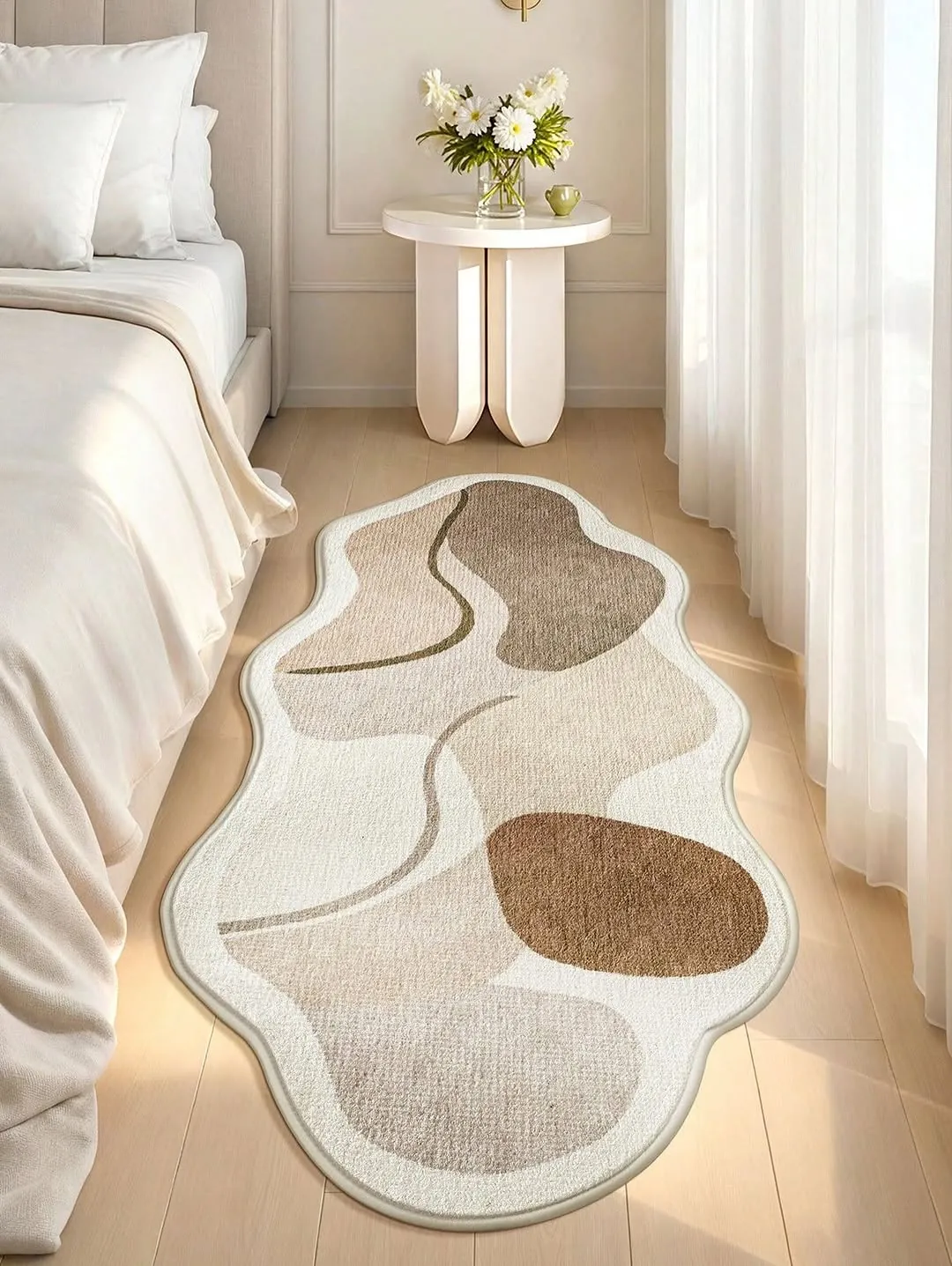 Abstract Pattern Bedside Rug