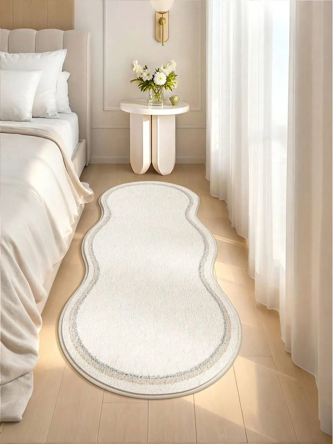 Abstract Pattern Bedside Rug