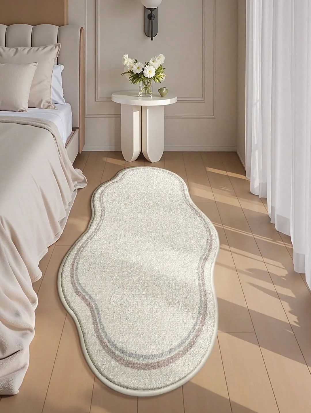 Abstract Pattern Bedside Rug