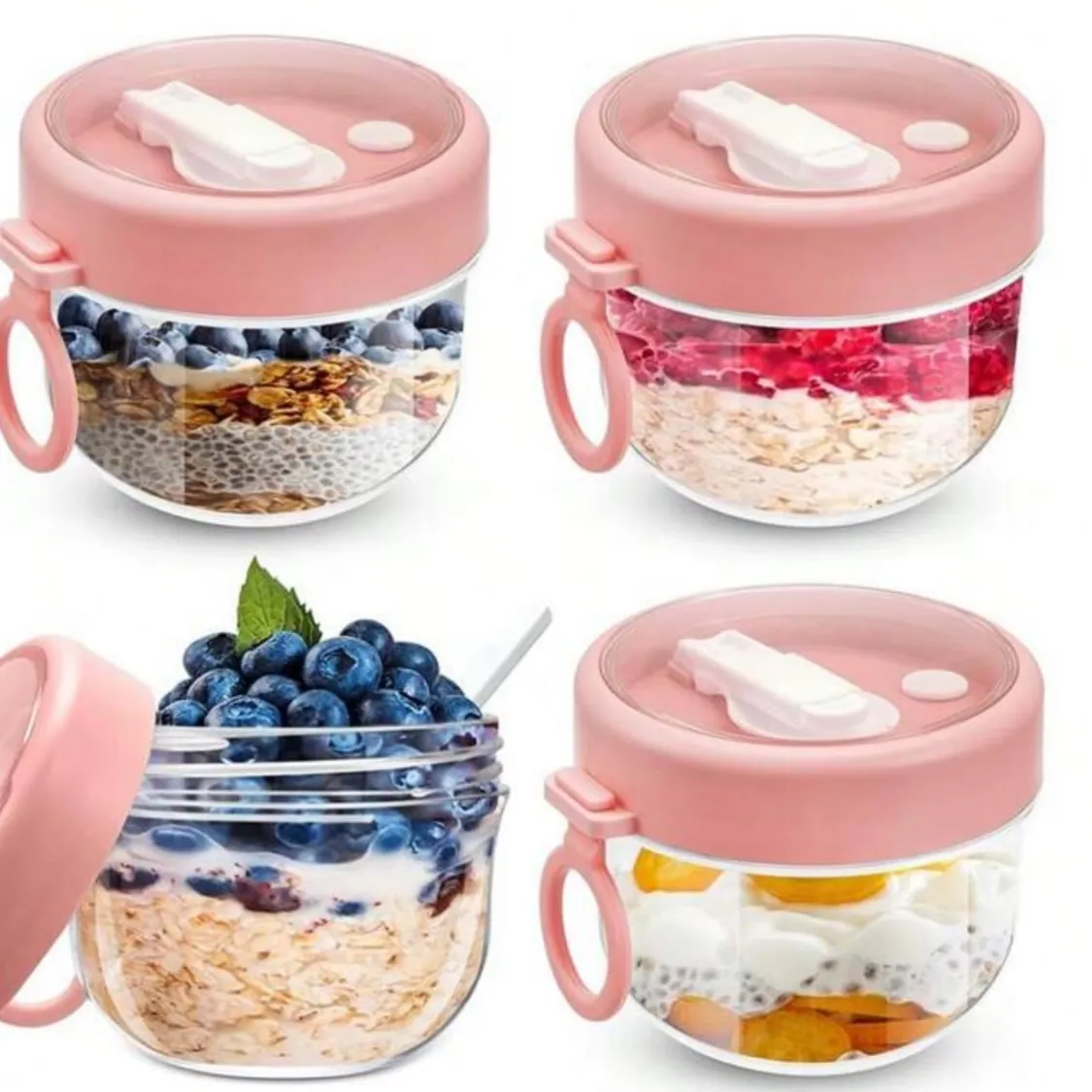 Cute Bear Design Lunch Box Set