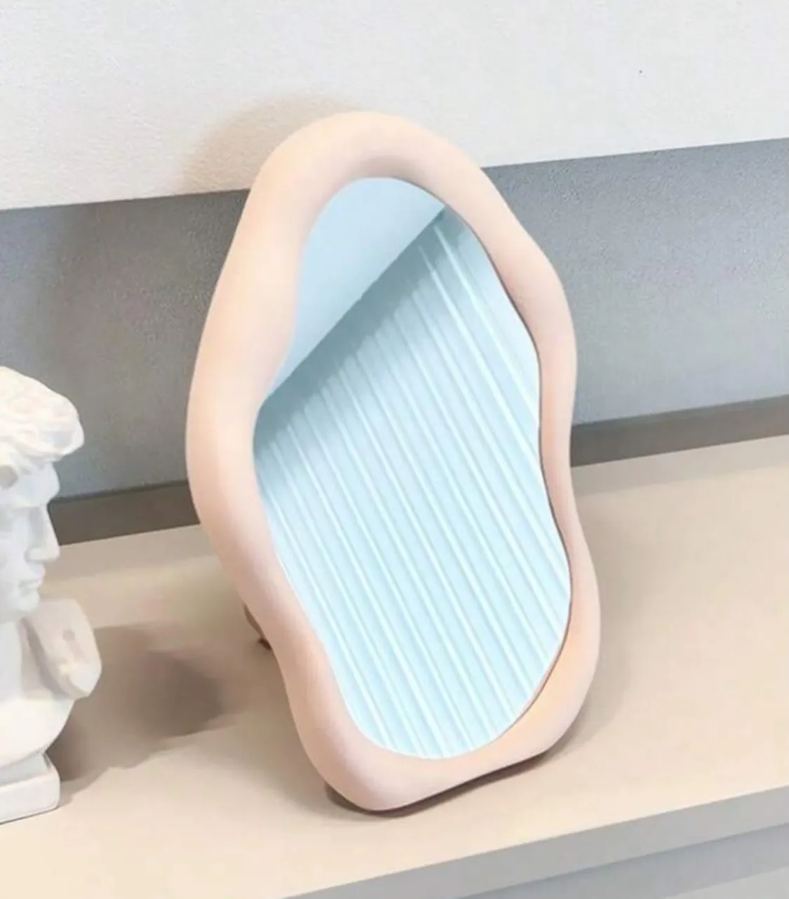 Handheld Vintage Gold Mirror