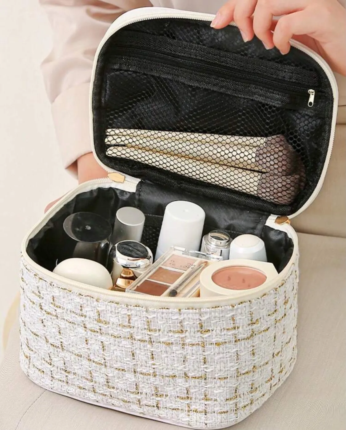 Portable Makeup Organizer Case