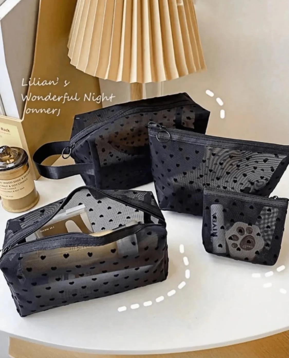 Portable Makeup Organizer Case