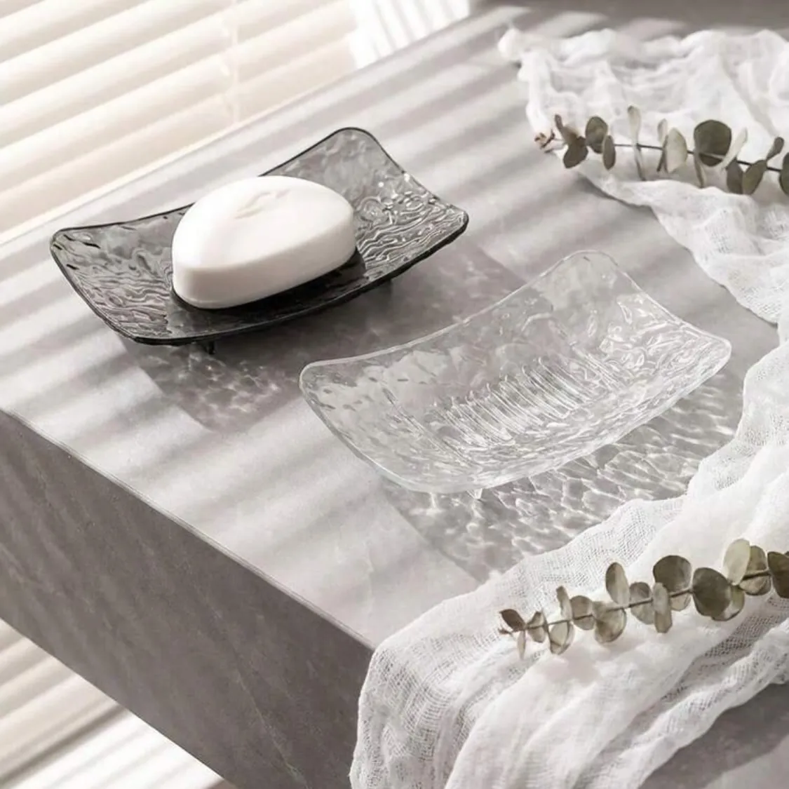 Shell-Shaped Soap Dish