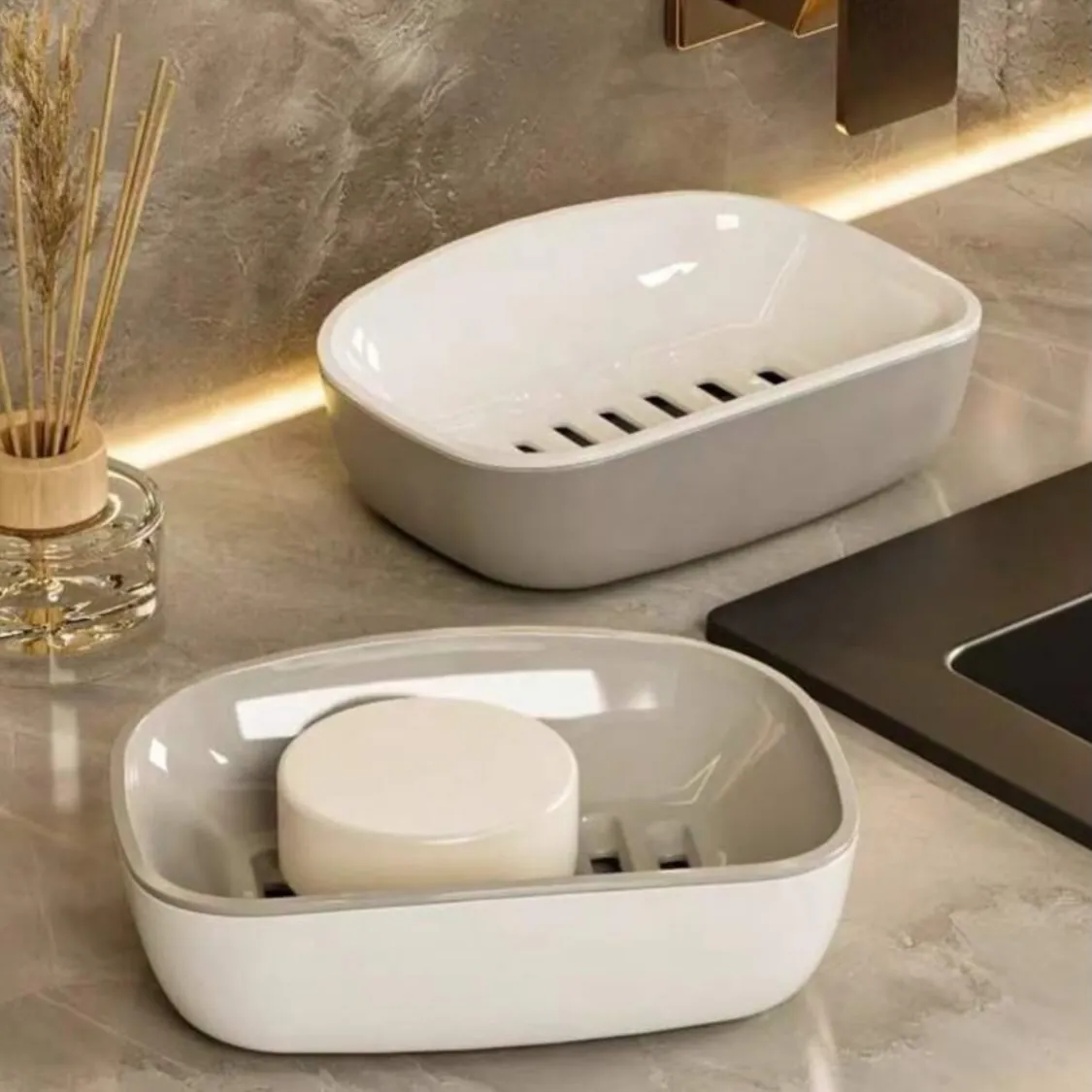 Shell-Shaped Soap Dish