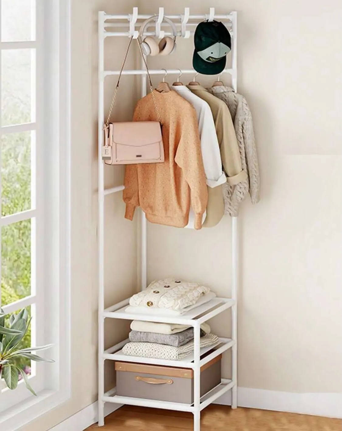 Wooden Clothes Drying Rack