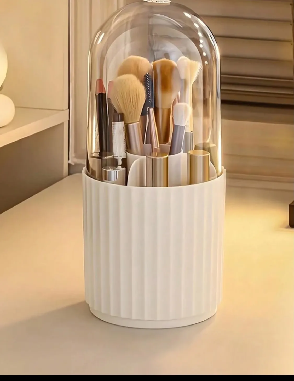 Glittery Makeup Brush Holder