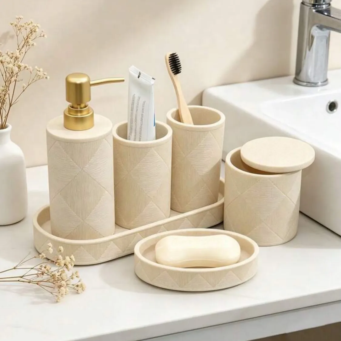 Bathroom Accessory Set