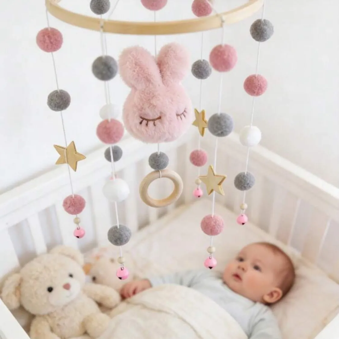 Baby Crib with Canopy