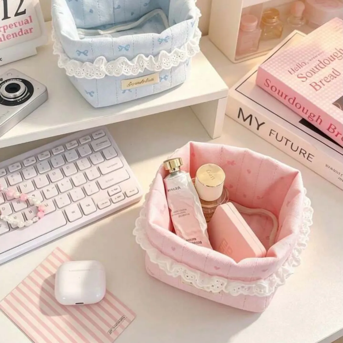 Woven Home Storage Baskets Set