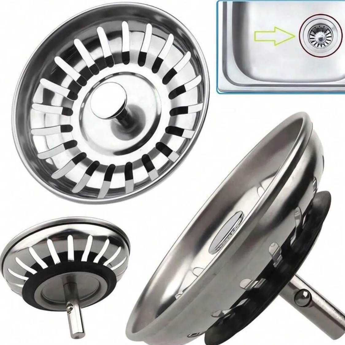 Kitchen Sink Strainer and Filter