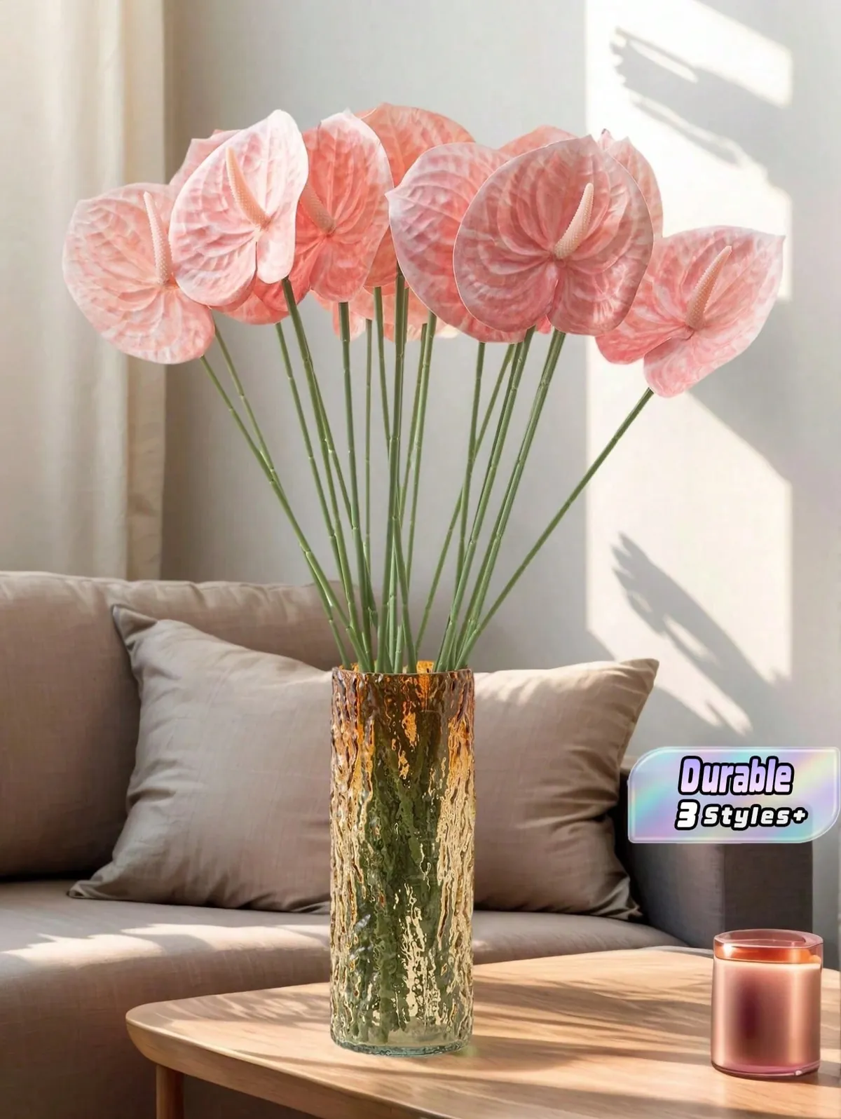 Artificial Anthurium Flowers