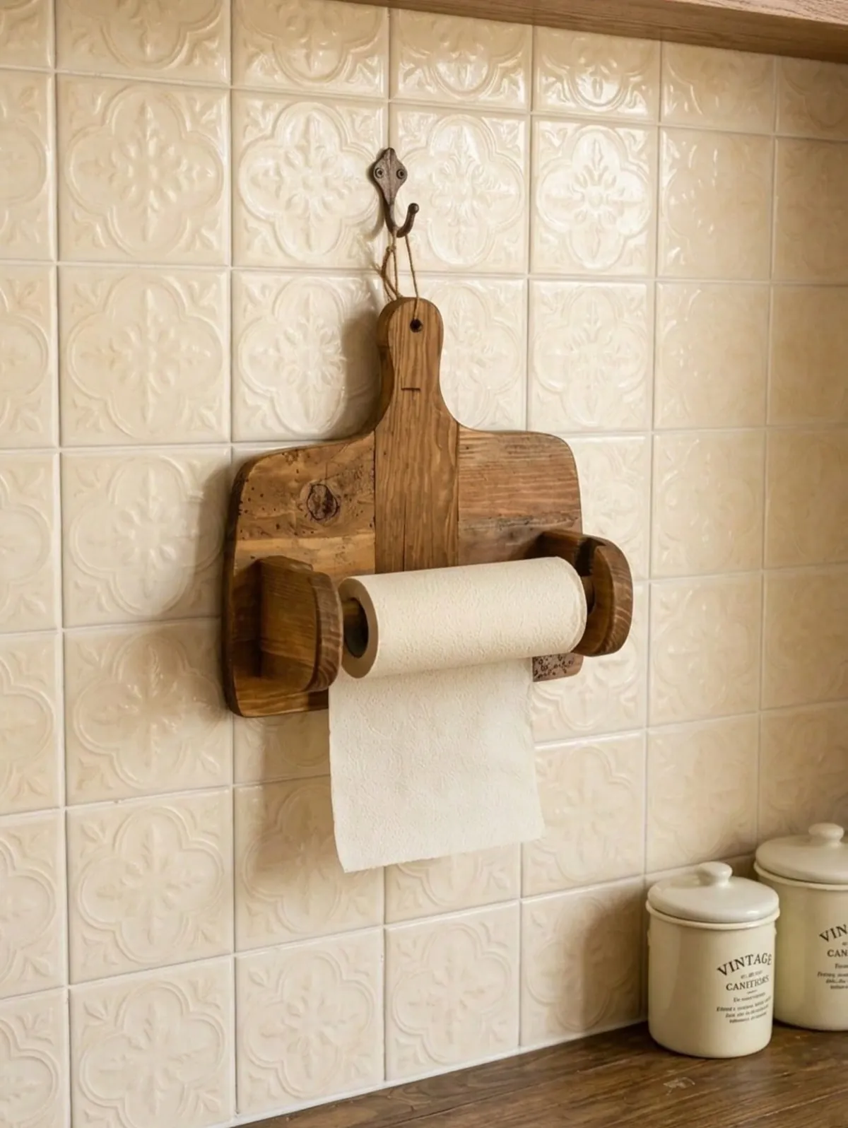 Wall-Mounted Toilet Paper Holder with Shelf