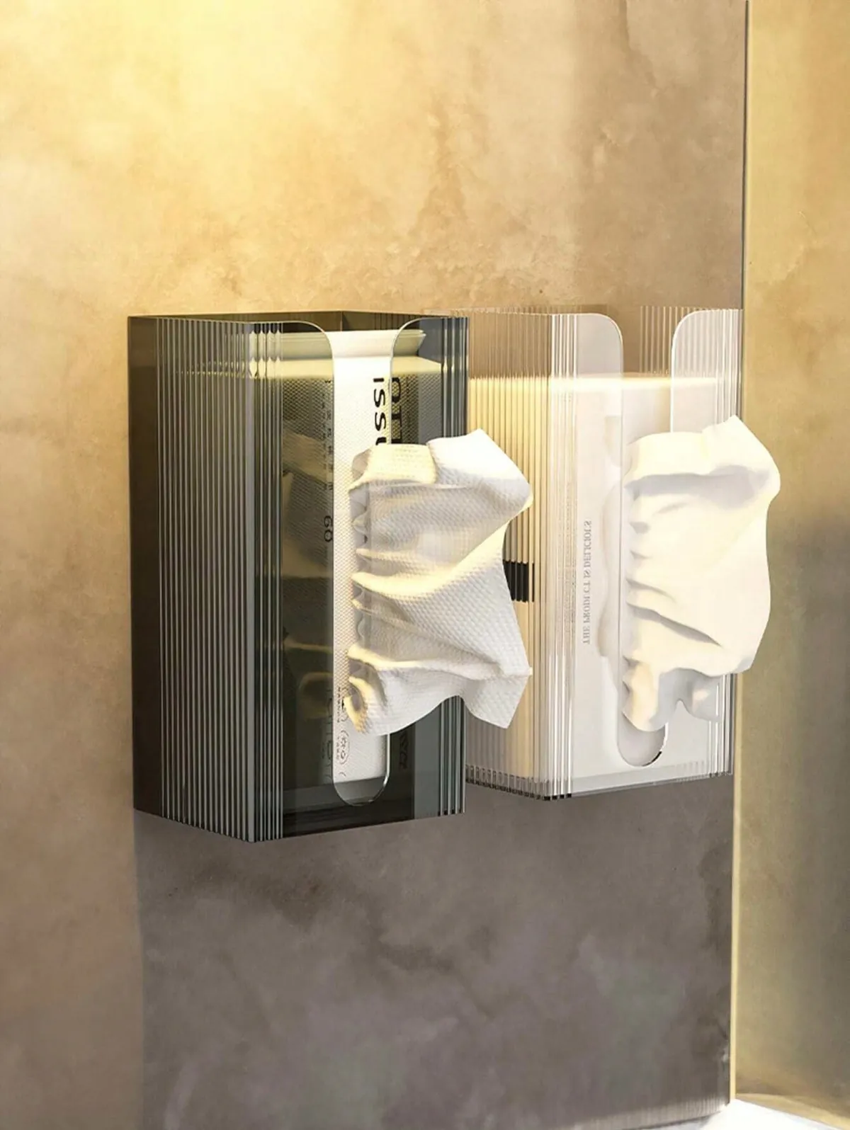 Wall-Mounted Toilet Paper Holder with Shelf