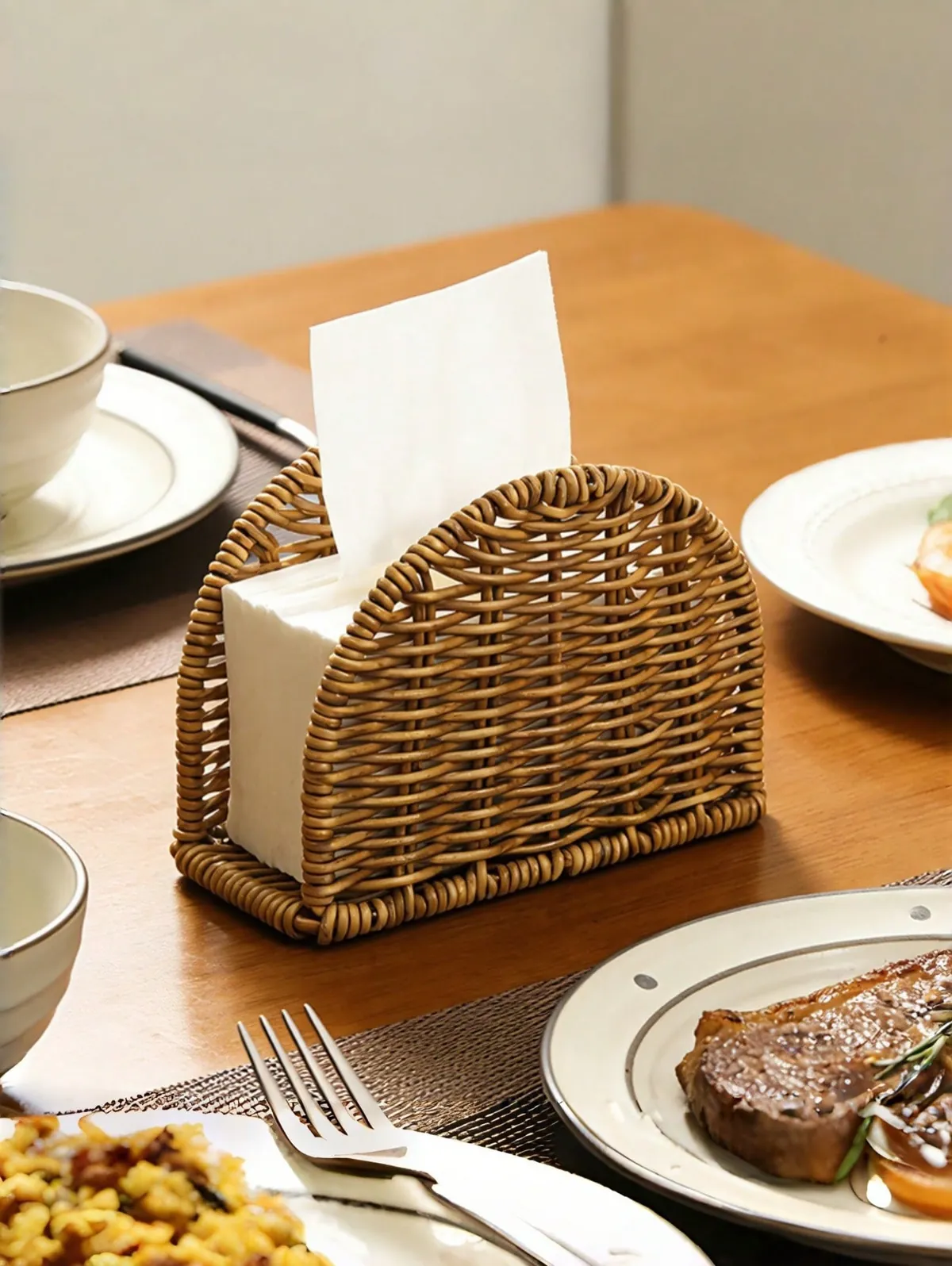 Wall-Mounted Toilet Paper Holder with Shelf