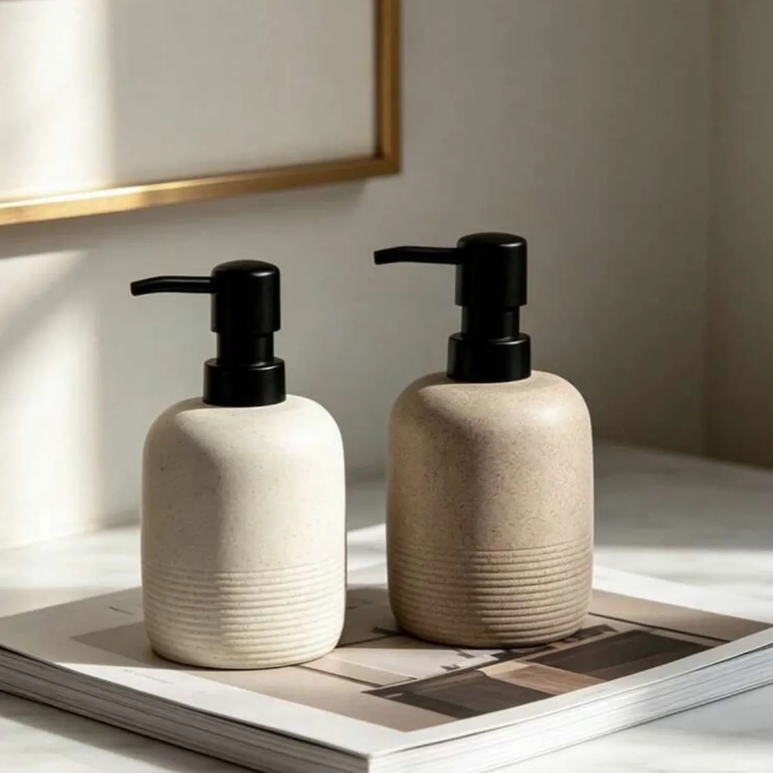 Wall-Mounted Wooden Bathroom Organizer
