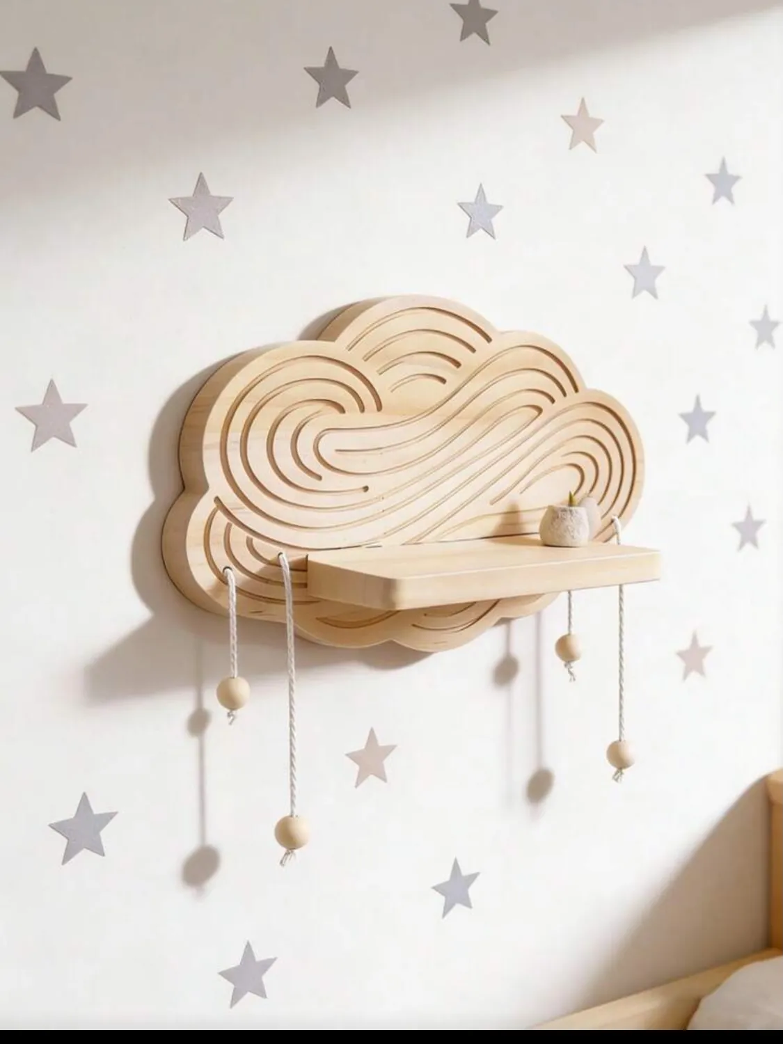 Wall-Mounted Baby Care Shelf
