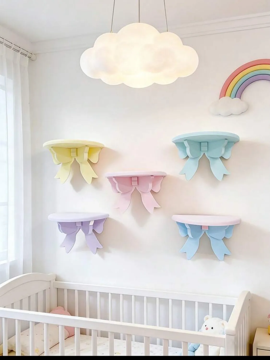 Wall-Mounted Baby Care Shelf
