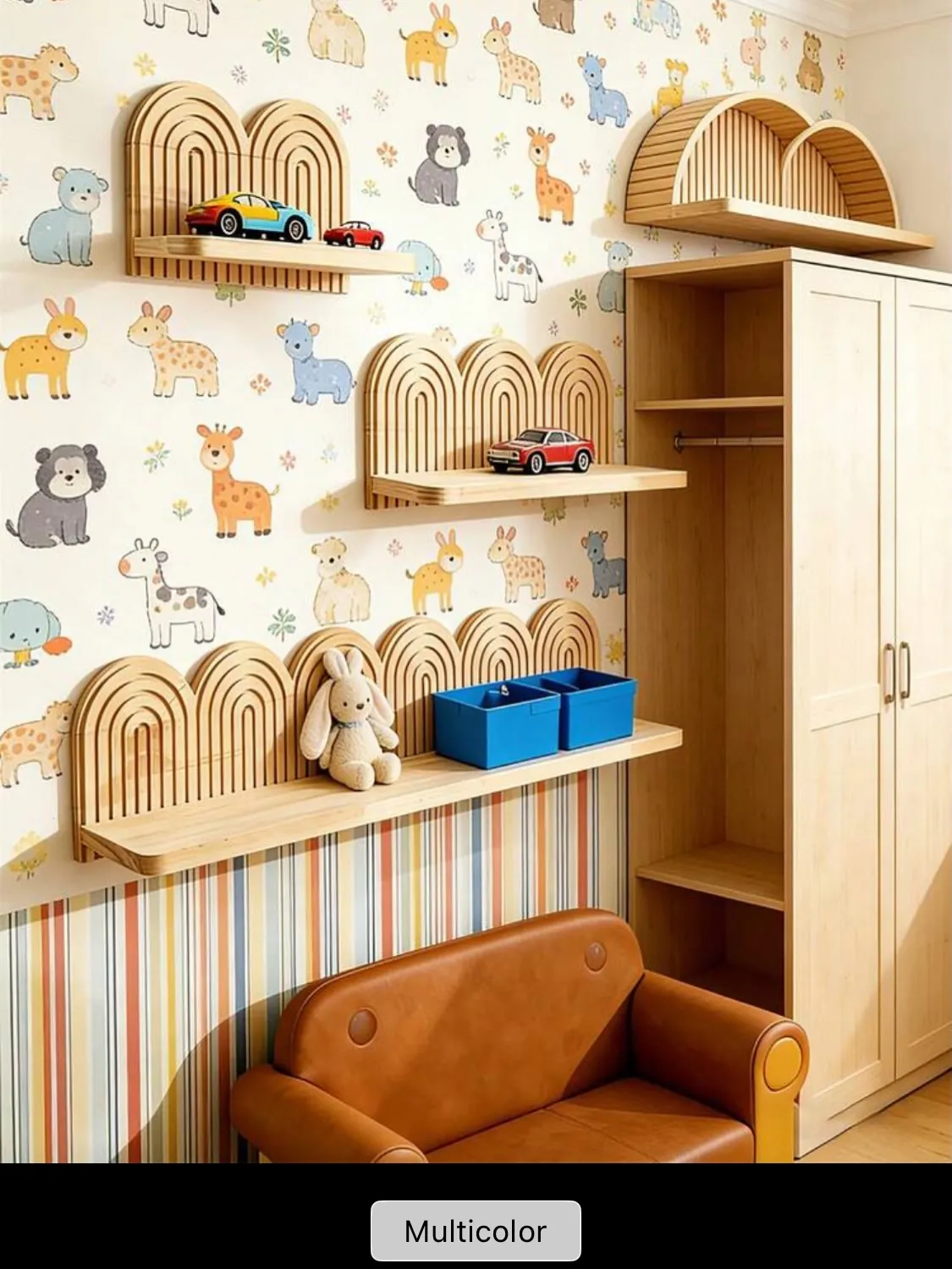 Wall-Mounted Baby Care Shelf