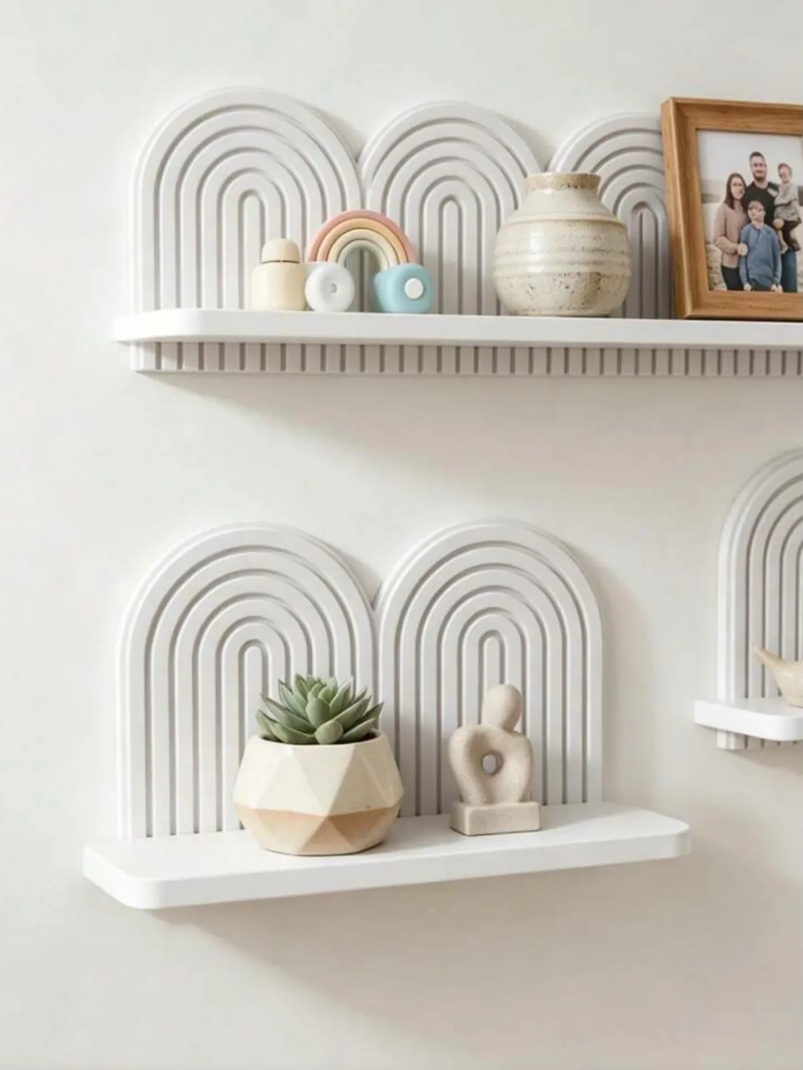 Wall-Mounted Baby Care Shelf